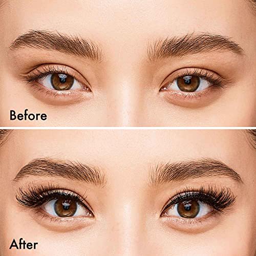 iENVY Remy False Eyelashes 3D Collection - Invisible Band, 100% Human Hair Lashes (3 Pack) Avelisse