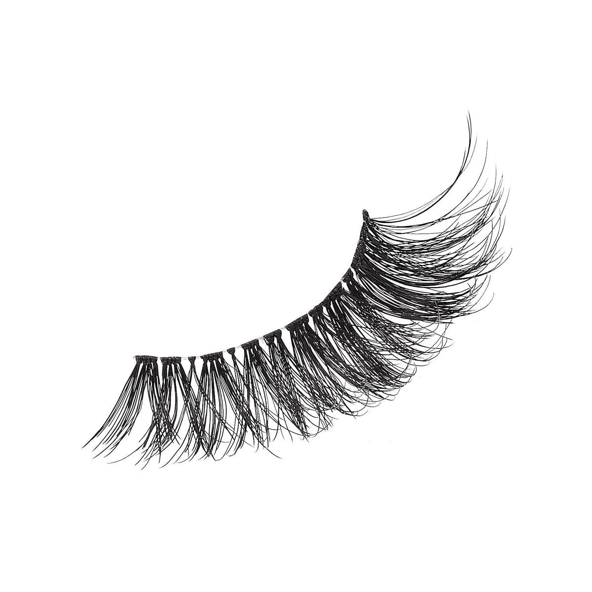 iENVY Remy False Eyelashes 3D Collection - Invisible Band, 100% Human Hair Lashes (3 Pack) Avelisse