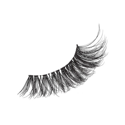 iENVY Remy False Eyelashes 3D Collection - Invisible Band, 100% Human Hair Lashes (3 Pack) Avelisse