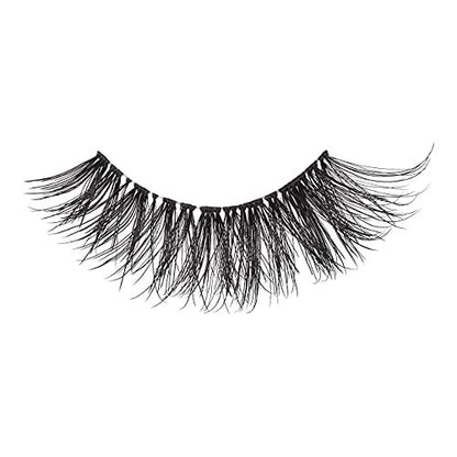 iENVY Remy False Eyelashes 3D Collection - Invisible Band, 100% Human Hair Lashes (3 Pack) Avelisse