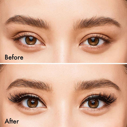 iENVY Remy False Eyelashes 3D Collection - Invisible Band, 100% Human Hair Lashes (3 Pack) Avelisse