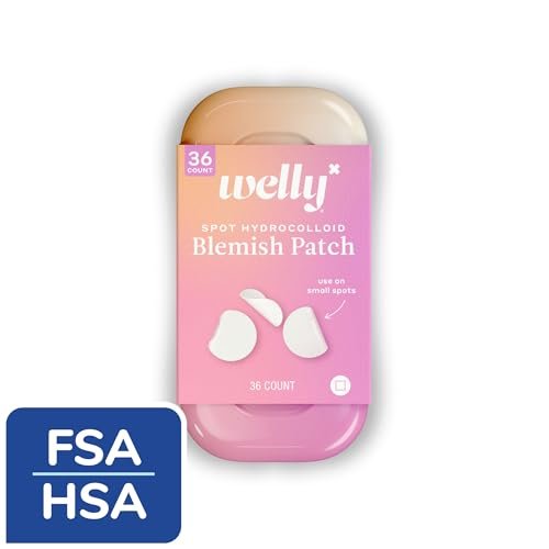 Welly Face Savers Hydrocolloid Spot Bandages - Clear, 36 Count - görsel 10