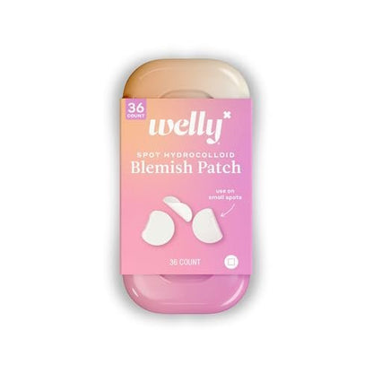 Welly Face Savers Hydrocolloid Spot Bandages - Clear, 36 Count