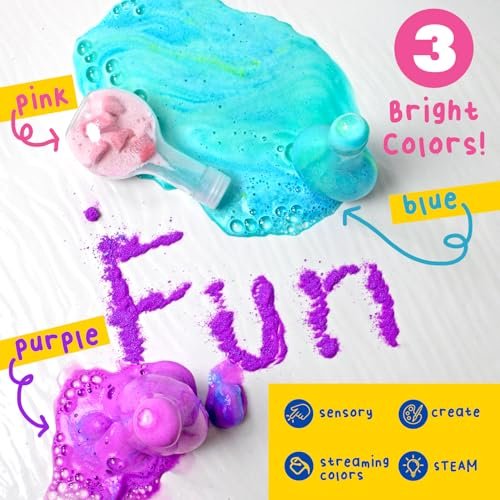 Mr. Bubble Kids Original Bath Bomb Potions - Colorful Fizzy Fun - Cool Foam and Bubble Science Beaker Bath Toys (Pack of 4) - görsel 14