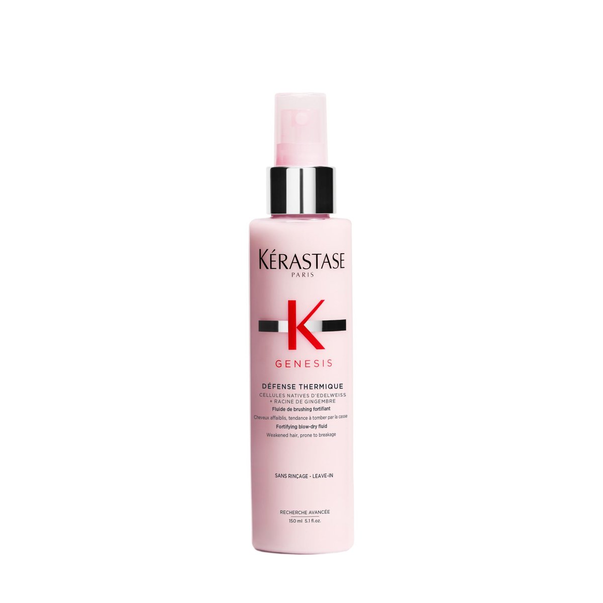 Kerastase Genesis Thermique Blow Dry Primer – Heat Protectant & Anti-Breakage for Weak or Damaged Hair, 5.1 Fl Oz Avelisse