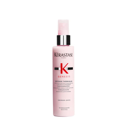 Kerastase Genesis Thermique Blow Dry Primer – Heat Protectant & Anti-Breakage for Weak or Damaged Hair, 5.1 Fl Oz Avelisse