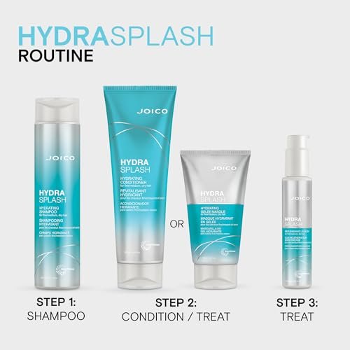 Joico HydraSplash Replenishing Leave-In Conditioner for Fine, Medium, Dry Hair - Boost Shine & Softness, Tame Frizz & Hydrate with Sea Kelp & Coconut Water - 3.38 Fl Oz Avelisse