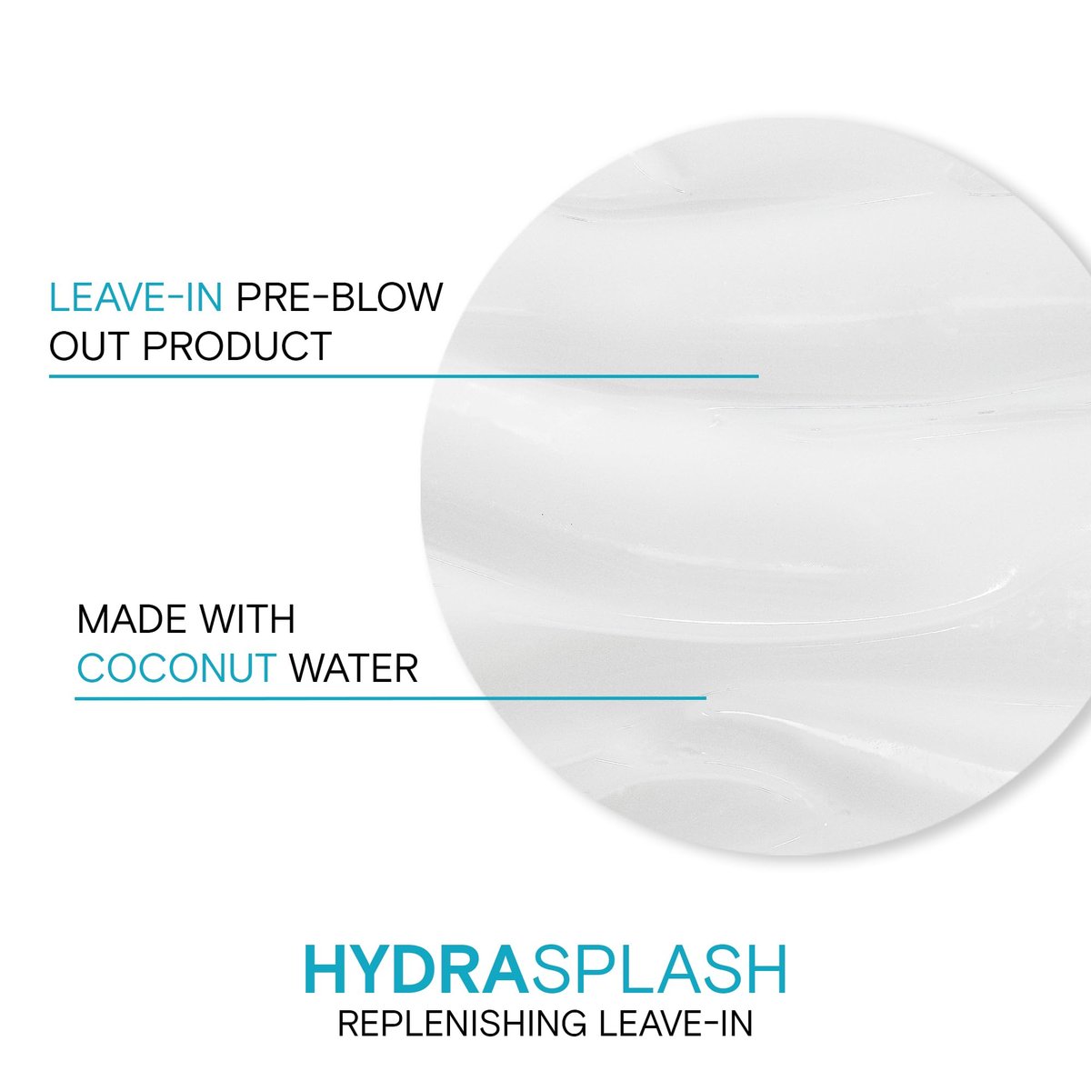Joico HydraSplash Replenishing Leave-In Conditioner for Fine, Medium, Dry Hair - Boost Shine & Softness, Tame Frizz & Hydrate with Sea Kelp & Coconut Water - 3.38 Fl Oz Avelisse