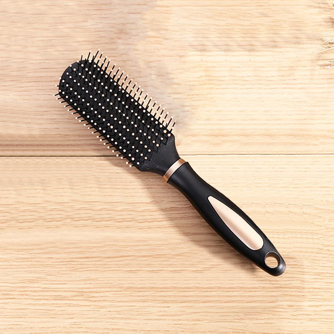 RN BEAUTY Anti-Static Massage Hair Brush - Rectangle - Rose Gold for Men, Women & Kids - görsel 9
