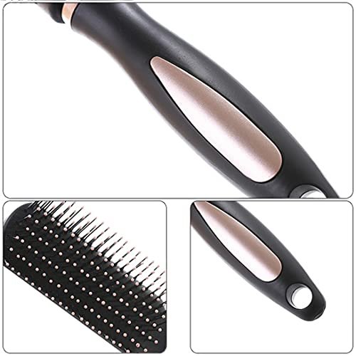 RN BEAUTY Anti-Static Massage Hair Brush - Rectangle - Rose Gold for Men, Women & Kids - görsel 8