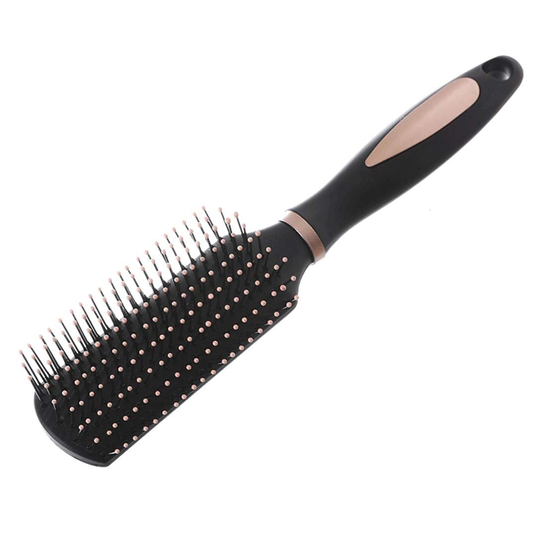 RN BEAUTY Anti-Static Massage Hair Brush - Rectangle - Rose Gold for Men, Women & Kids - görsel 1
