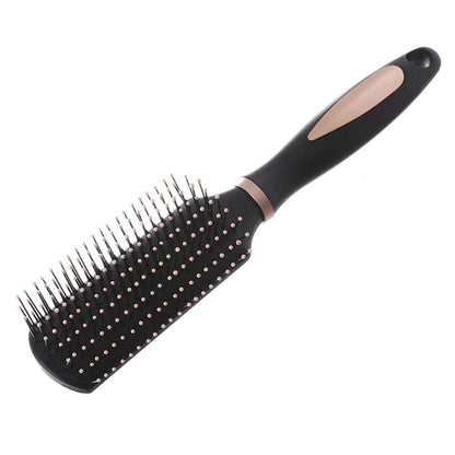 RN BEAUTY Anti-Static Massage Hair Brush - Rectangle - Rose Gold for Men, Women & Kids