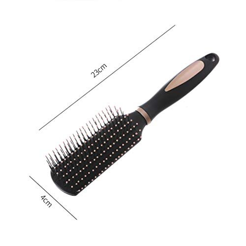 RN BEAUTY Anti-Static Massage Hair Brush - Rectangle - Rose Gold for Men, Women & Kids - görsel 4