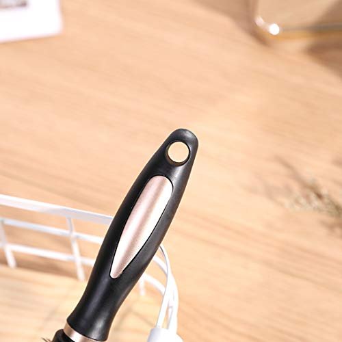 RN BEAUTY Anti-Static Massage Hair Brush - Rectangle - Rose Gold for Men, Women & Kids - görsel 6