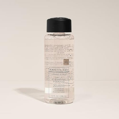 Kristin Ess Hair Fragrance Free Daily Cleansing Shampoo | Lightly Clarifying & Shine Enhancing | Vegan, Paraben, Sulfate, Phthalate & Silicone Free | 10 fl. oz.