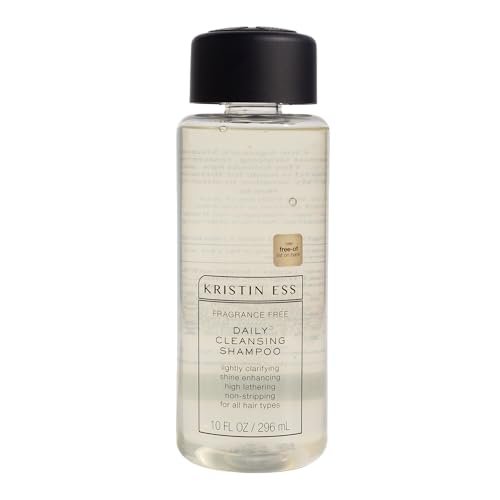 Kristin Ess Hair Fragrance Free Daily Cleansing Shampoo | Lightly Clarifying & Shine Enhancing | Vegan, Paraben, Sulfate, Phthalate & Silicone Free | 10 fl. oz. - görsel 2
