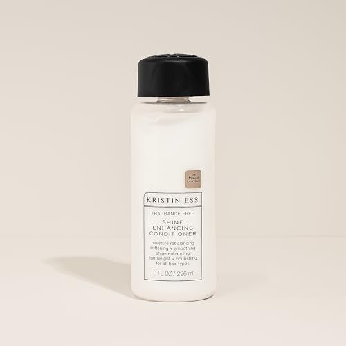 Kristin Ess Hair Fragrance Free Shine Enhancing Conditioner for Moisture, Hydration + Shine, Vegan, Paraben, Sulfate, Phthalate and Silicone Free, Gluten Free, 10 fl. oz. - görsel 10