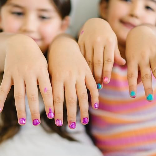 Piggy Paint 100% Non-Toxic Girls Nail Polish - Safe, Chemical Free Low Odor - Funny Bunny (4-Pack) Avelisse