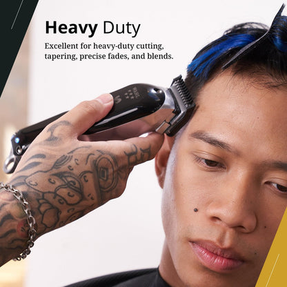 Wahl Professional 5 Star Cordless Senior Clipper - Precision Fade Blades, Metal Housing, 80-Minute Run Time Avelisse
