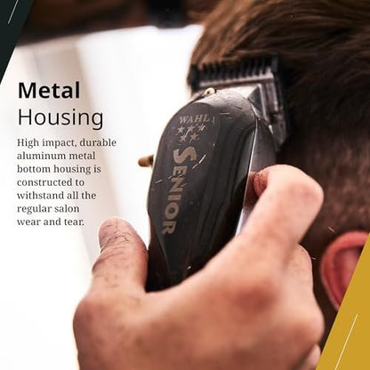 Wahl Professional 5 Star Cordless Senior Clipper - Precision Fade Blades, Metal Housing, 80-Minute Run Time Avelisse