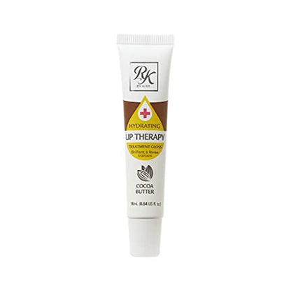 Ruby Kisses Hydrating Lip Therapy Treatment Gloss Cocoa Butter (3-Pack) - 24k Rose Gold