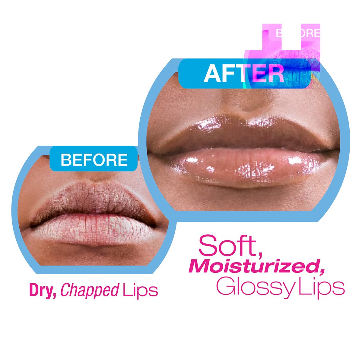 Ruby Kisses Hydrating Lip Therapy Treatment Gloss Cocoa Butter (3-Pack) - 24k Rose Gold - görsel 8