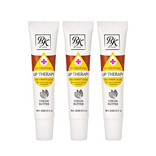 Ruby Kisses Hydrating Lip Therapy Treatment Gloss Cocoa Butter (3-Pack) - 24k Rose Gold - görsel 2