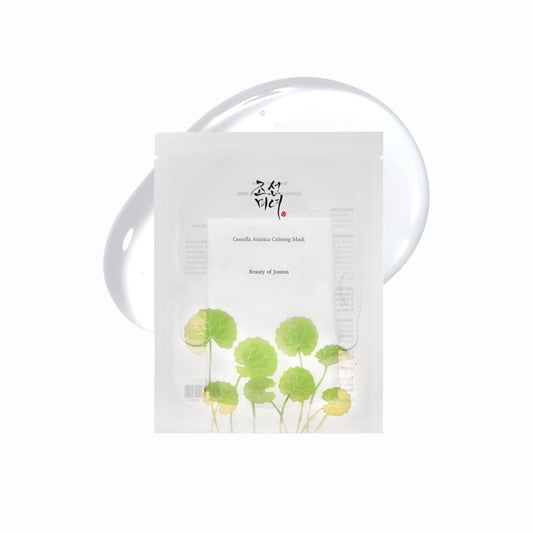 Beauty of Joseon Centella Asiatica Calming Mask – Daily Moisturizing & Soothing Cica Sheet Mask for All Skin Types (10 Sheets)