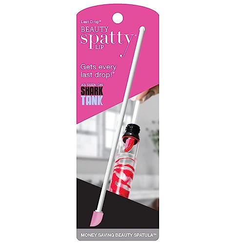 Spatty Daddy Lip Gloss Tiny Beauty Spatula (6 Inch Pink) - Mini Makeup Tool for Lip Gloss, Foundation, and More - görsel 2