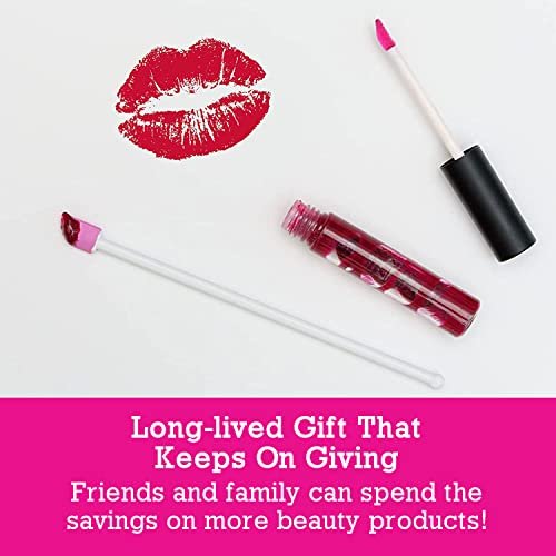 Spatty Daddy Lip Gloss Tiny Beauty Spatula (6 Inch Pink) - Mini Makeup Tool for Lip Gloss, Foundation, and More - görsel 12