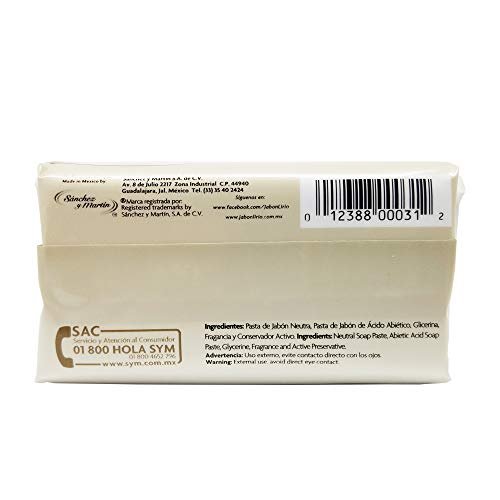 Lirio Dermatologico Bar Soap – Glycerin Enriched Antibacterial Soap for Daily Use – Suitable for All Skin Types – 5.3 oz, Pack of 6 Avelisse