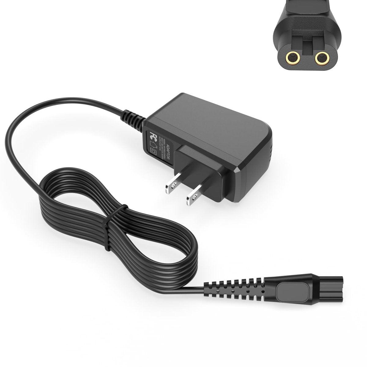 Superer 15V Replacement Charger for Philips Norelco Shavers & Trimmers - Compatible with HQ8505, 3000-9000 Series, Multigroom MG5750, MG7750, MG7770, MG7790, QP6531, BG7030, BG7040, BG5025, S9987 - görsel 1