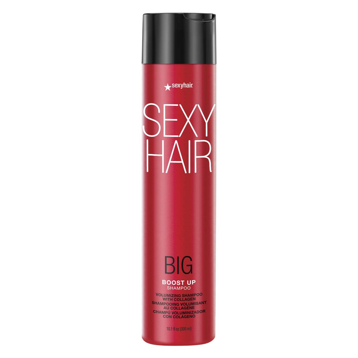 SexyHair Big Boost Up Volumizing Shampoo with Collagen - 10.1 oz - SLS & SLES Sulfate Free for All Hair Types Avelisse