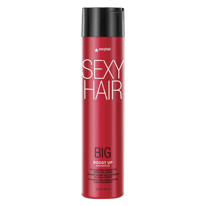 SexyHair Big Boost Up Volumizing Shampoo with Collagen - 10.1 oz - SLS & SLES Sulfate Free for All Hair Types Avelisse