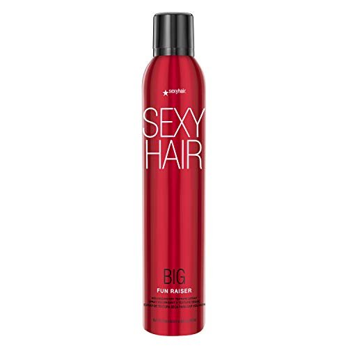 SexyHair Big Fun Raiser Volumizing Dry Texture Spray - 8.5 oz - 48 Hour Hold, Humidity Resistance, All Hair Types Avelisse