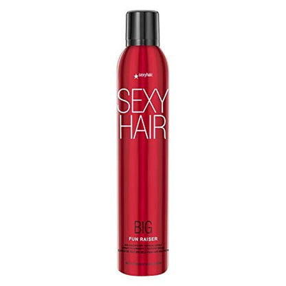 SexyHair Big Fun Raiser Volumizing Dry Texture Spray - 8.5 oz - 48 Hour Hold, Humidity Resistance, All Hair Types Avelisse