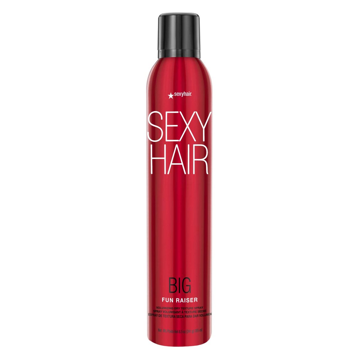 SexyHair Big Fun Raiser Volumizing Dry Texture Spray - 8.5 oz - 48 Hour Hold, Humidity Resistance, All Hair Types Avelisse