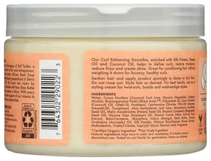 SheaMoisture Curl Enhance Smoothie - 12 oz | Define & Moisturize Curls Naturally Avelisse