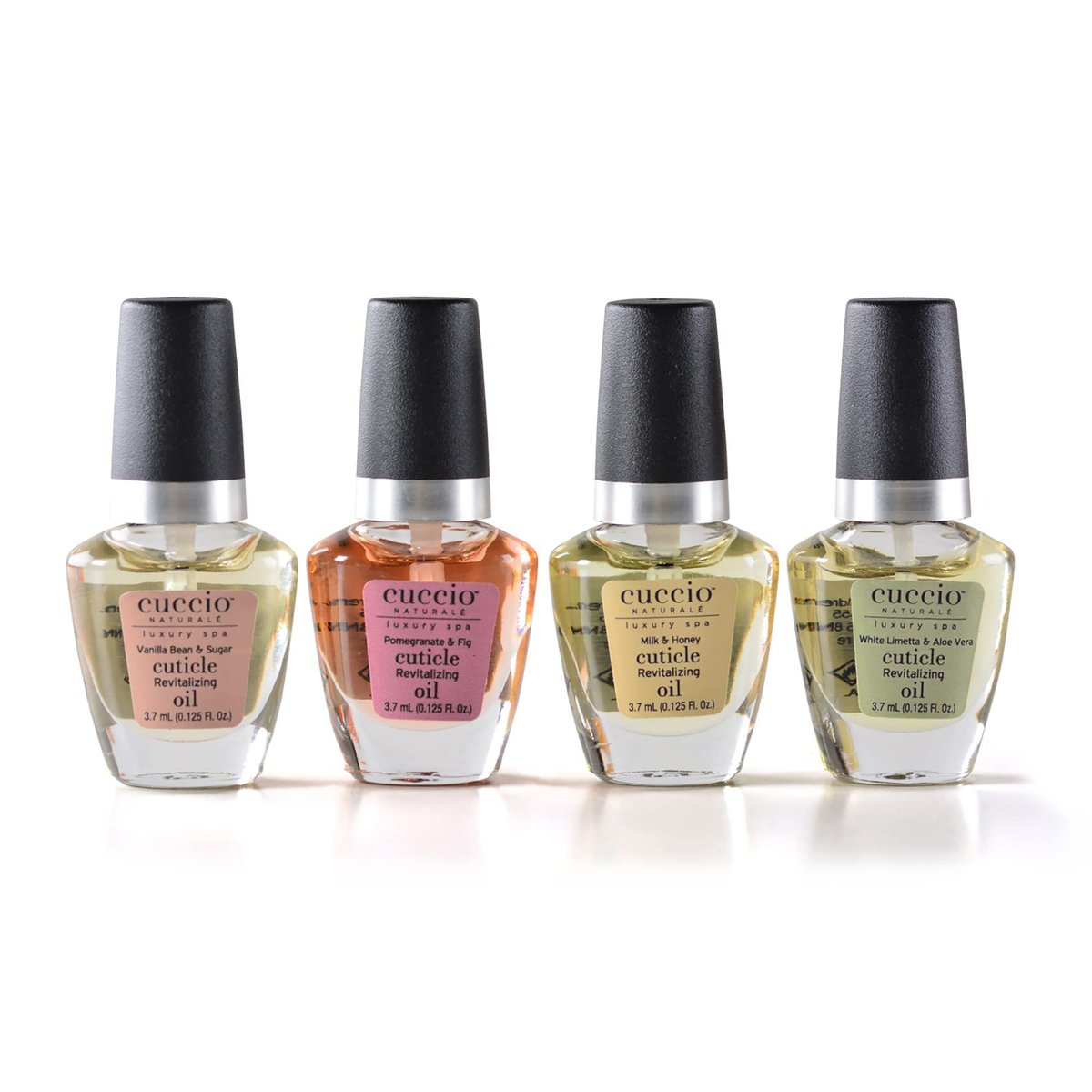 Cuccio Naturale Mini Cuticle Revitalizing Oils – Winter Hydration Repair for Dry Cuticles & Nails, Paraben-Free Spa Fragrances, Women’s Gift Set, 4 Pc - görsel 3
