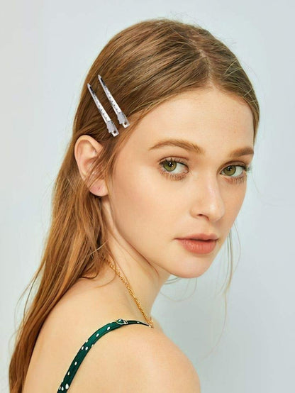 Hedume 200 Pack Duck Bill Hair Clips with Holes, 3.5" Rustproof Metal Alligator Curl Clips for Salon and Women Girls Bows DIY Accessories Avelisse