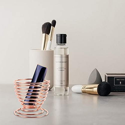 Rose Gold Beauty Sponge Holder – Makeup Sponge Drying Stand & Storage Rack (1 Pack)
