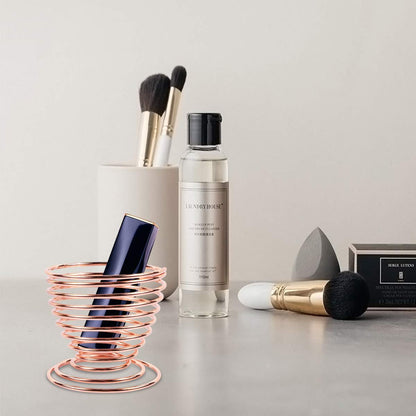 Rose Gold Beauty Sponge Holder – Makeup Sponge Drying Stand & Storage Rack (1 Pack)