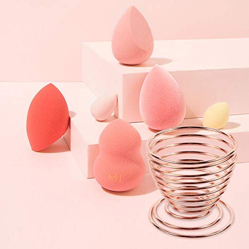 Rose Gold Beauty Sponge Holder – Makeup Sponge Drying Stand & Storage Rack (1 Pack) - görsel 10