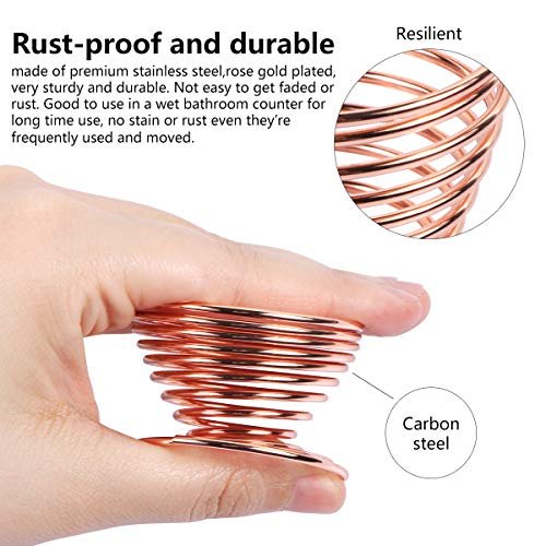 Rose Gold Beauty Sponge Holder – Makeup Sponge Drying Stand & Storage Rack (1 Pack) - görsel 8