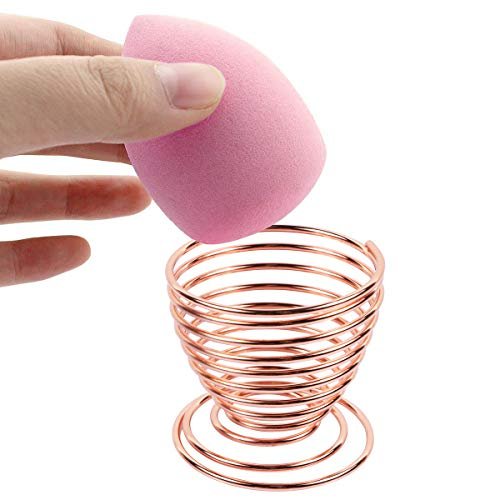 Rose Gold Beauty Sponge Holder – Makeup Sponge Drying Stand & Storage Rack (1 Pack) - görsel 4