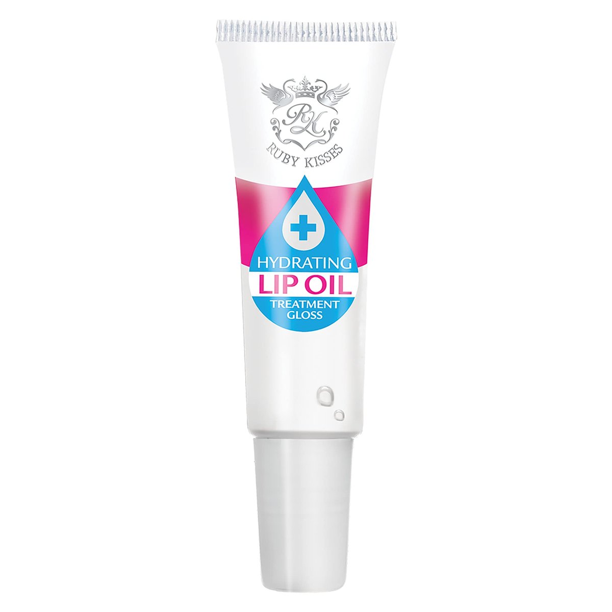 Ruby Kisses Hydrating Lip Oil Clear RLO01 – Cocoa Butter & Hemp Seed Infused Lip Care - görsel 3