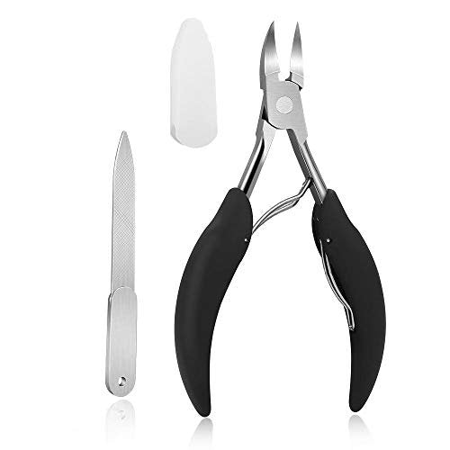 RUOSONG Toenail Clipper for Thick and Ingrown Toenails – Long-Handled Stainless Steel Scissors & File for Adults and Elderly - görsel 2