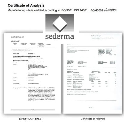 Volufiline 10ml (0.34 fl oz) – 100% Pure Cosmetic Ingredient by SEDERMA France | Improves Skin Elasticity & Reduces Wrinkles for Face and Body Avelisse