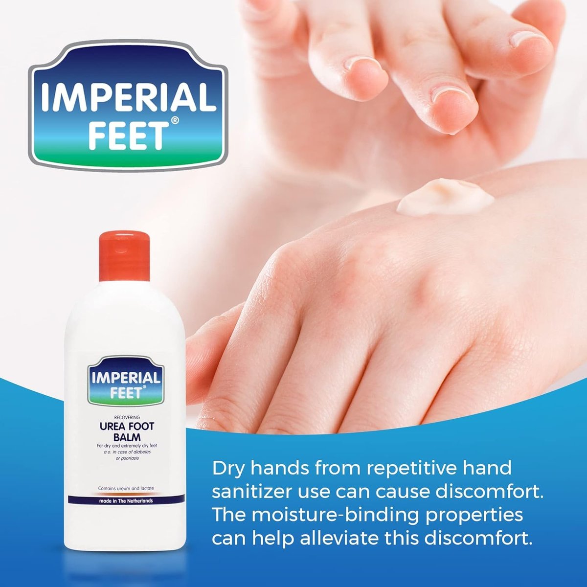 Imperial Feet Urea Foot Balm - Natural Urea Cream for Cracked Heels, Calluses, and Dry Feet - 5.07 oz Avelisse