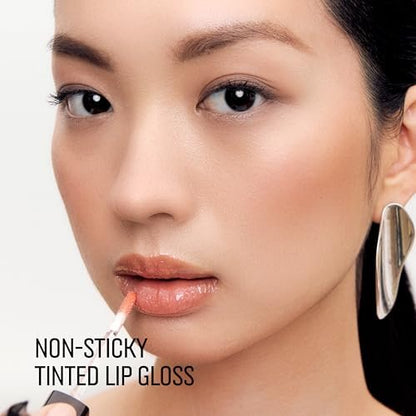 Bobbi Brown Crushed Oil-Infused Gloss - Hydrating, Non-Sticky Tinted Lip Oil Gloss, High-Impact Shine, 0.20 Fl Oz, Free Spirit